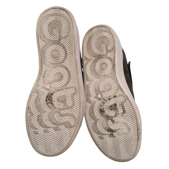 GOATS Gray Suede Platform Sneakers | Crisscross Straps | Women’s 7 | EUC - Picture 5 of 7